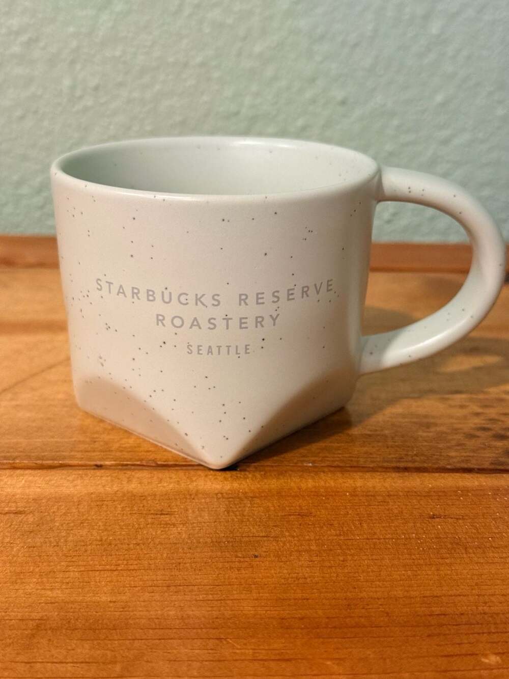Starbucks Reserve Roastery Seattle 2017 8oz Speckled Ceramic Coffee Mug